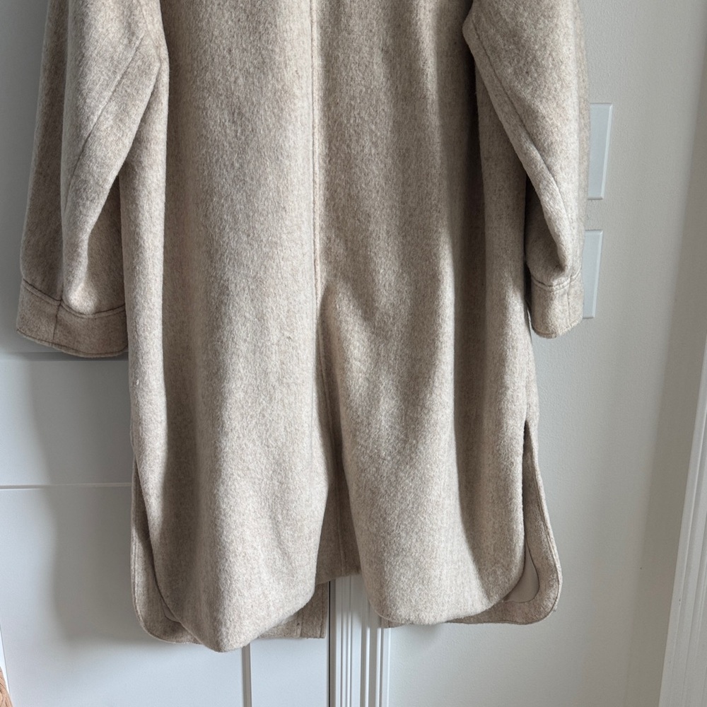 H&M Cream Wool Coat - Picture 9 of 12